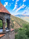 Trees in the ruins of Kobayr Monastery, Armenia